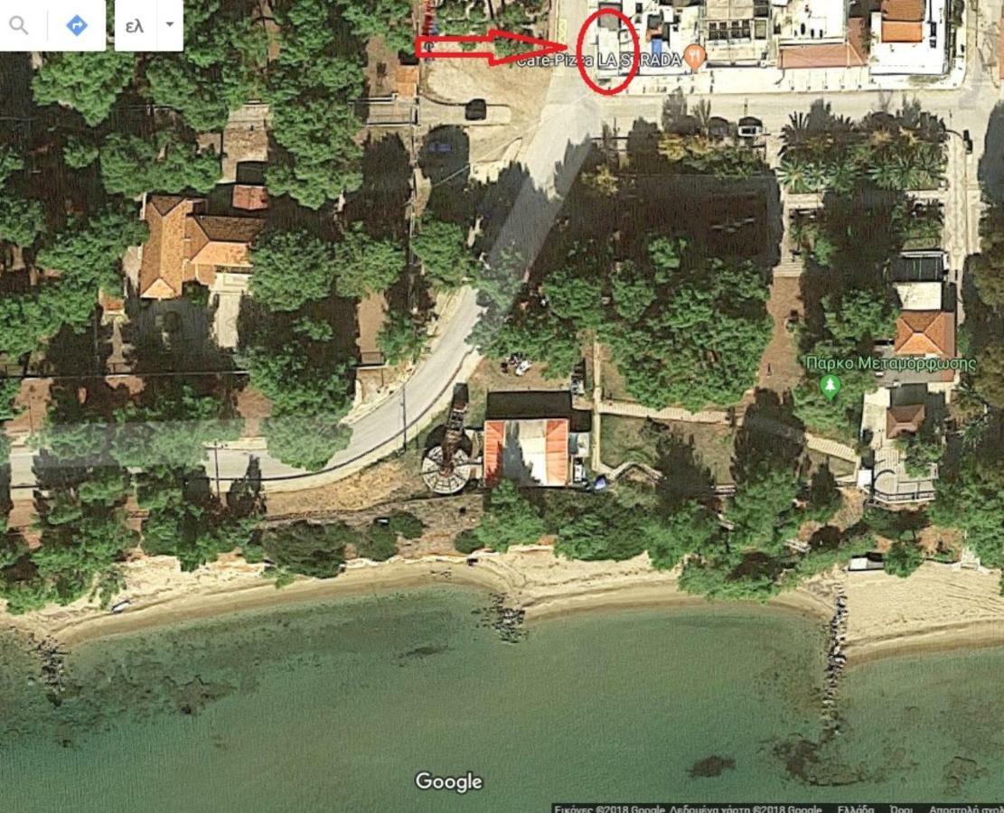Cosy Apartment By The Sea Metamorfosi (Sithonia) Exterior foto
